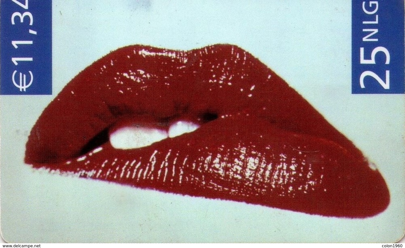 HOLANDA (PREPAGO). Labios - Lips. Tele2 (without C3 Logo). NL-PRE-TE2-0005. (026). - [3] Tarjetas Móvil, Prepagadas Y Recargos