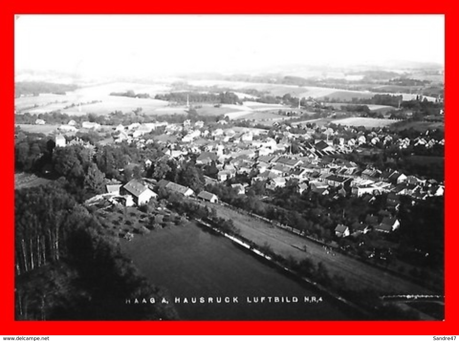 CPSM/gf  HAAG Am HAUSRUCK (Autriche)  Vue Panoramique Aérienne...I143 - Grieskirchen