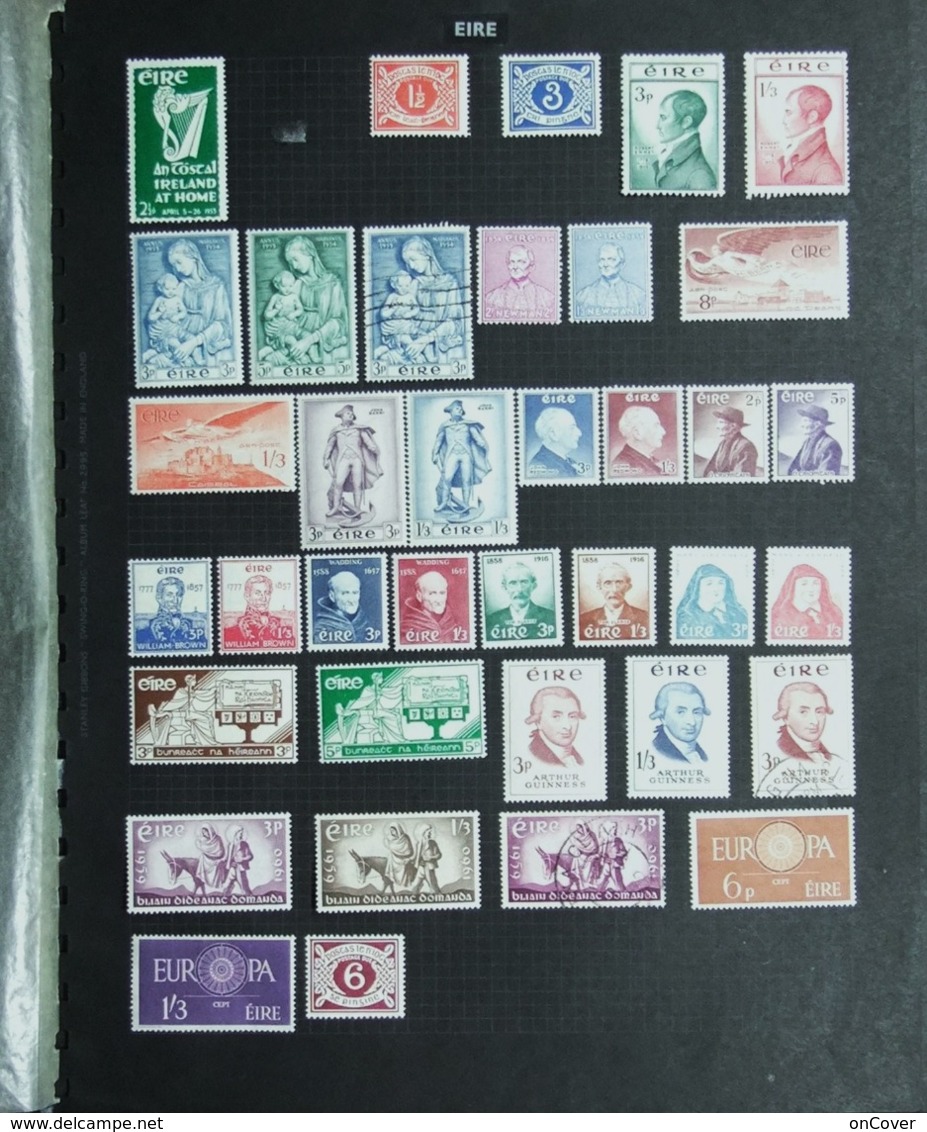 Ireland - Collection LHM (2 Pages) - Collections, Lots & Series