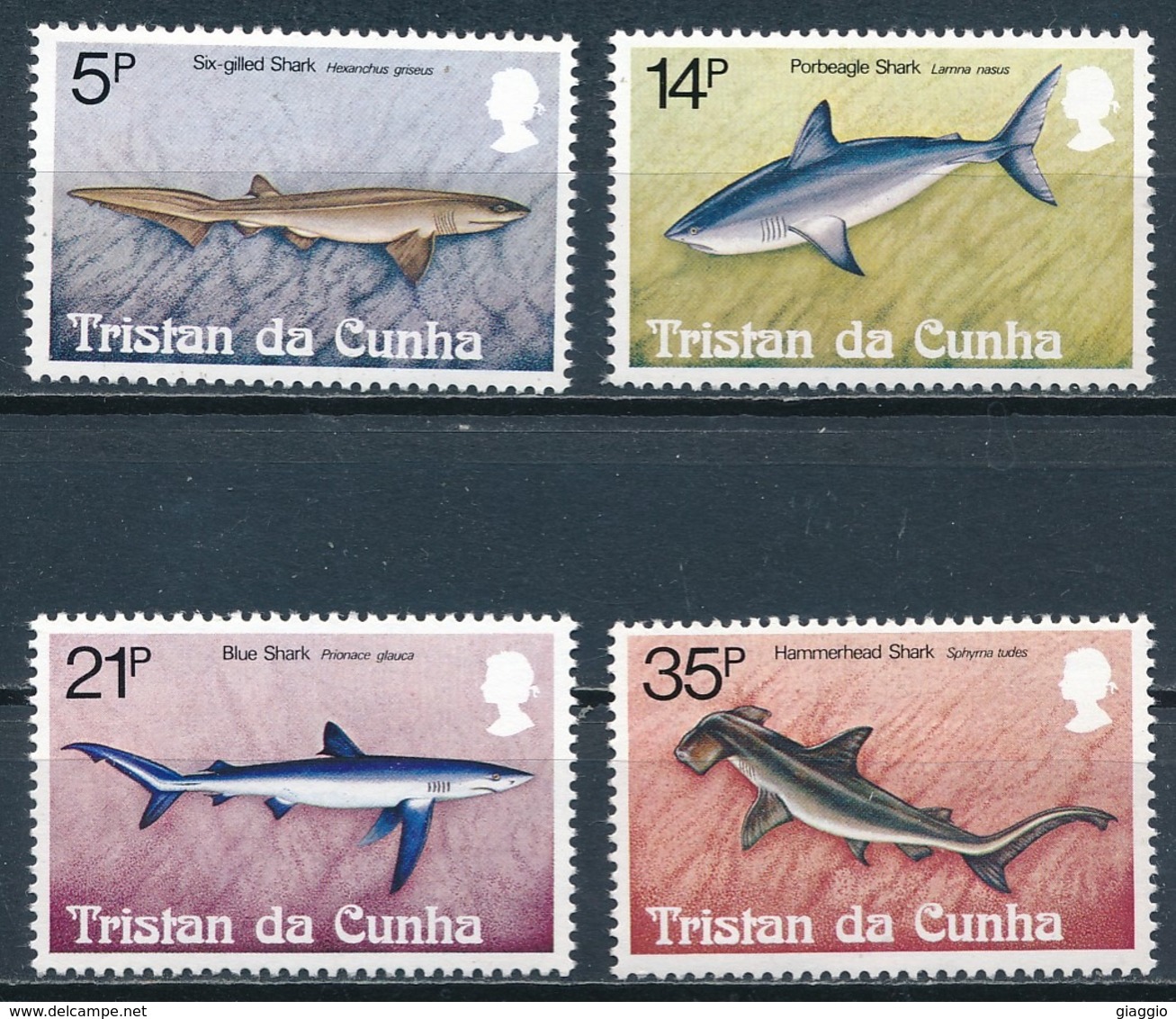 °°° TRISTAN DA CUNHA - FISH - 1978 MNH °°° - Tristan Da Cunha