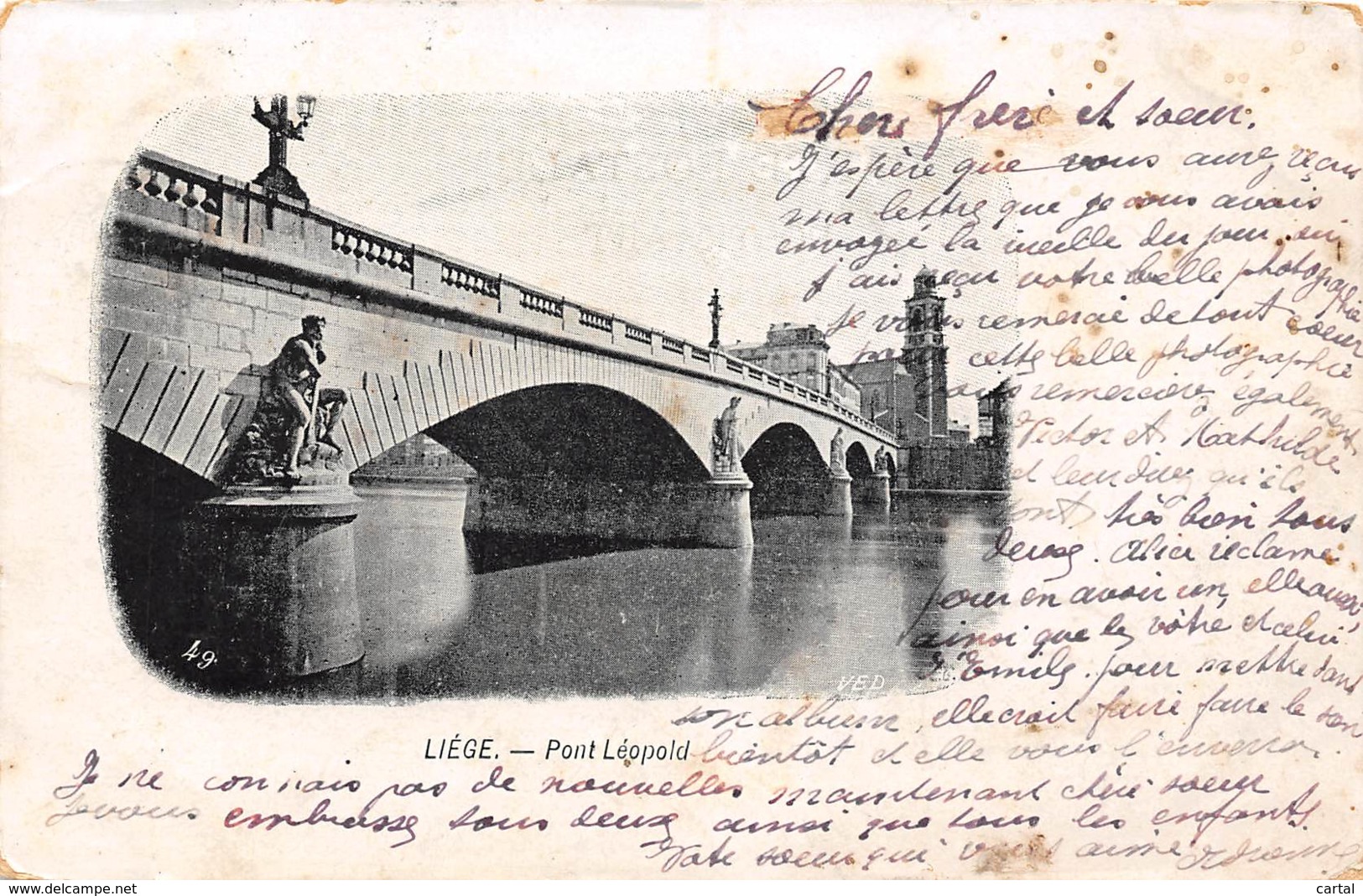 LIEGE - Pont Léopold - Luik