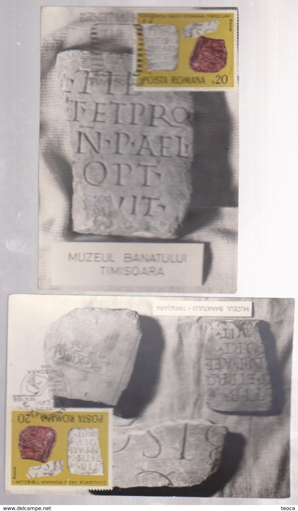 MAXI CARD ARCHAEOLOGY--The Dacian Civilization ROMANIAN TIBISCUM (Banat-Timisoara) ROMANIA - Archeologia