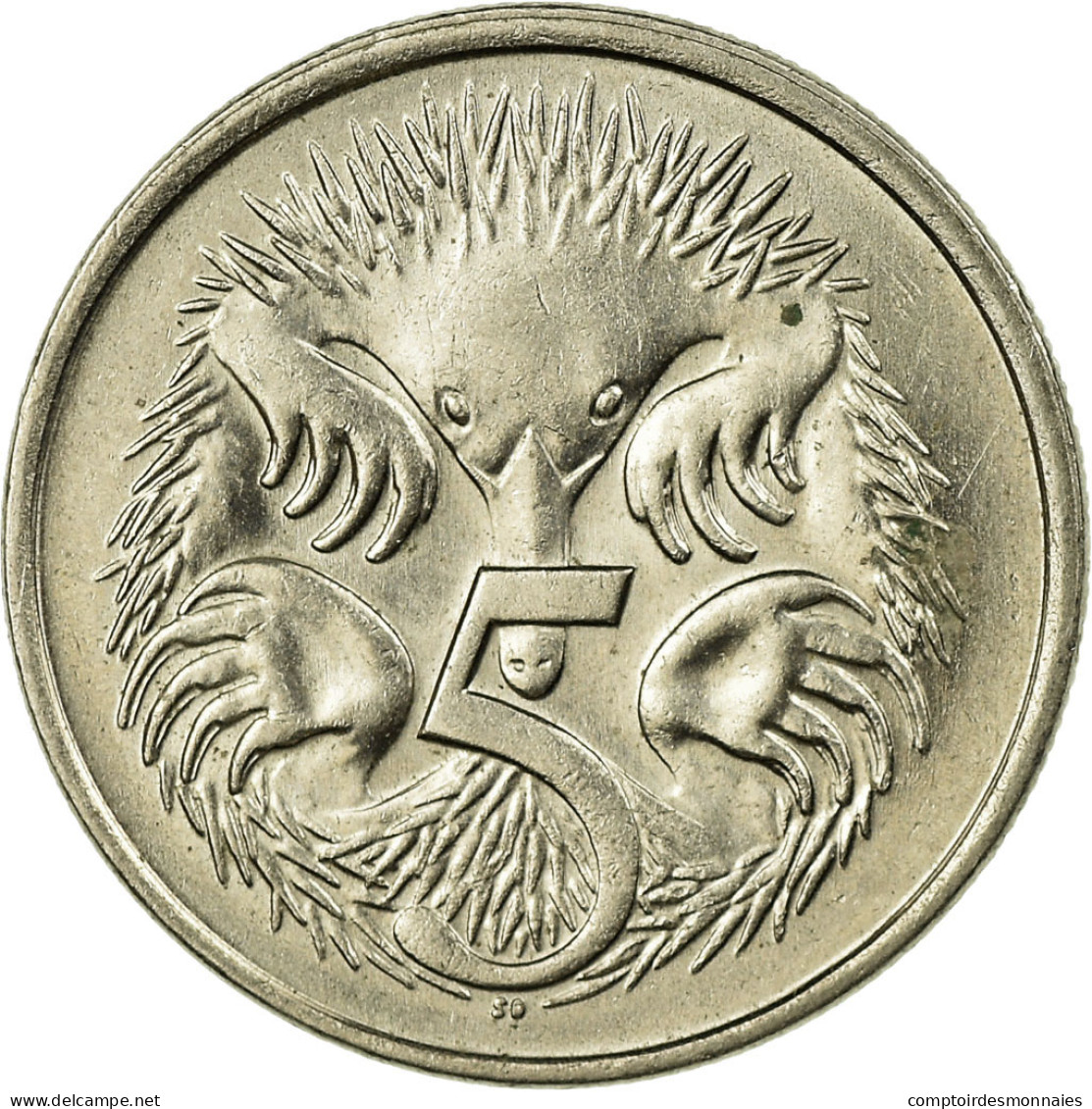 Monnaie, Australie, Elizabeth II, 5 Cents, 1983, Melbourne, TTB, Copper-nickel - Victoria