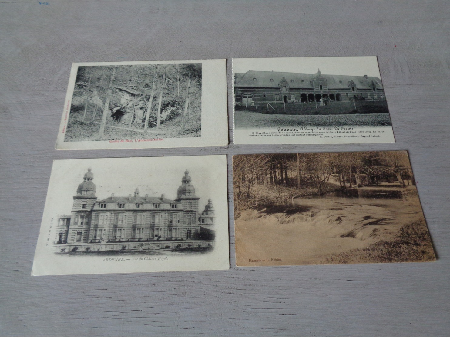 Lot de 60 cartes postales de Belgique       Lot van 60 postkaarten van België   - 60 scans