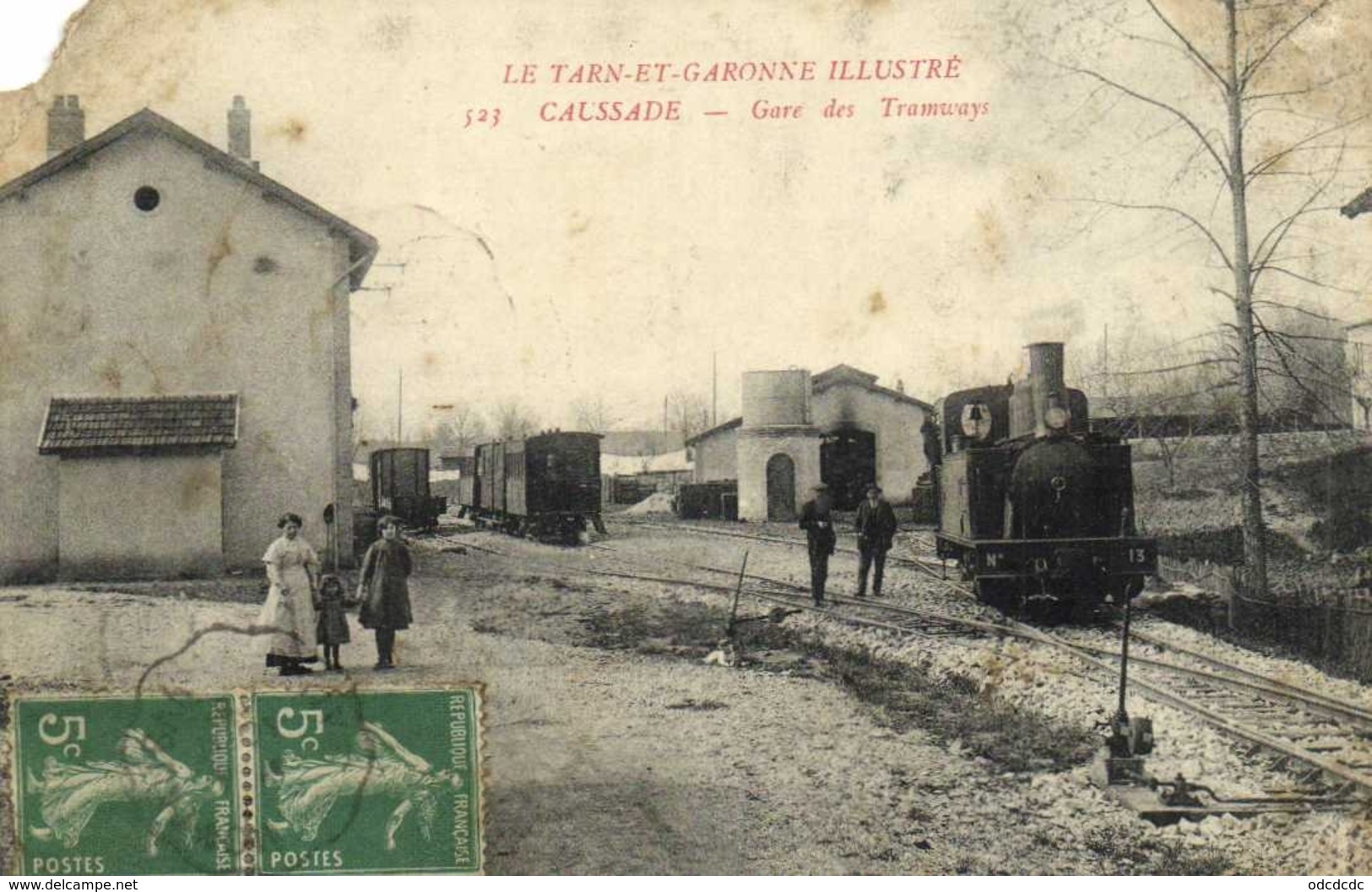 CAUSSADE  Gare Des Tramways RV - Caussade