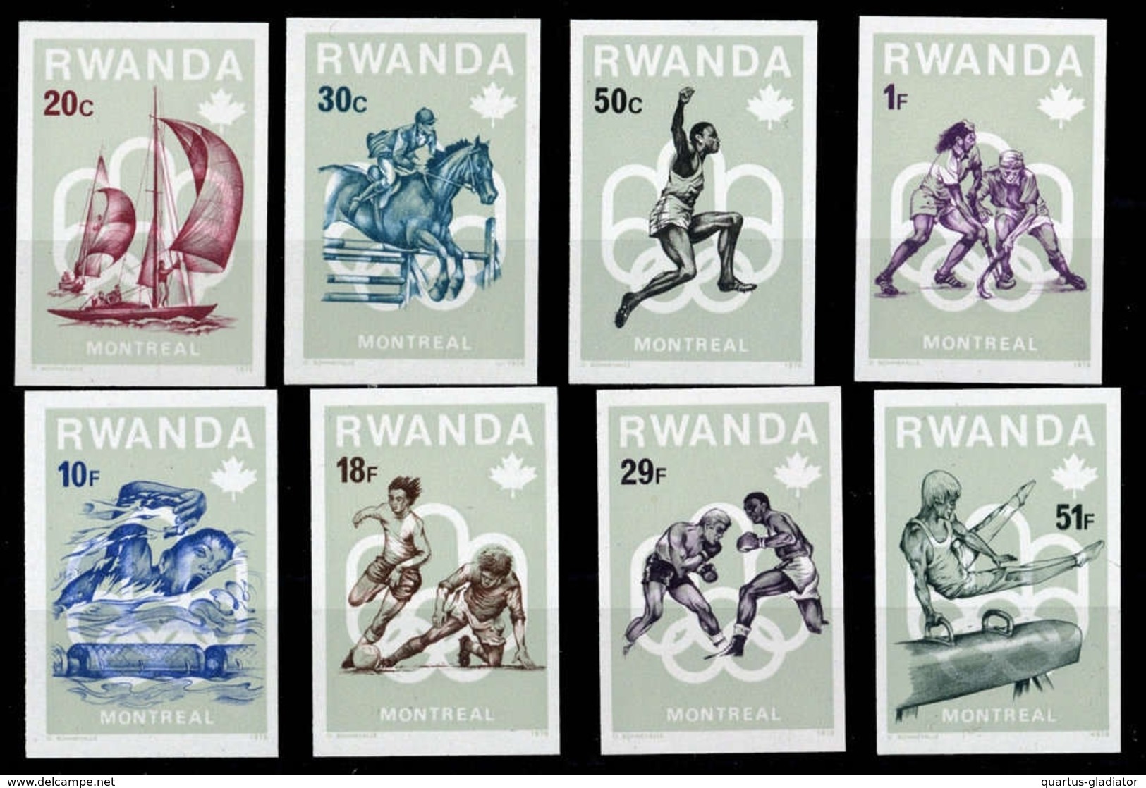 1976, Ruanda, 799-06 B, ** - Sonstige & Ohne Zuordnung
