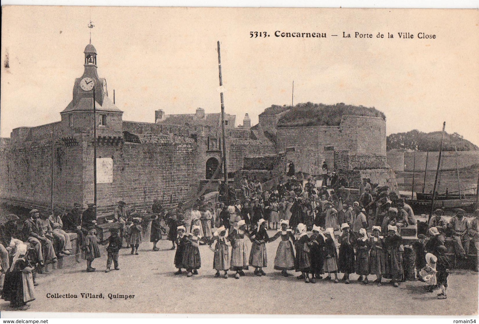 CONCARNEAU-LA PORTE DE LA VILLE CLOSE - Concarneau