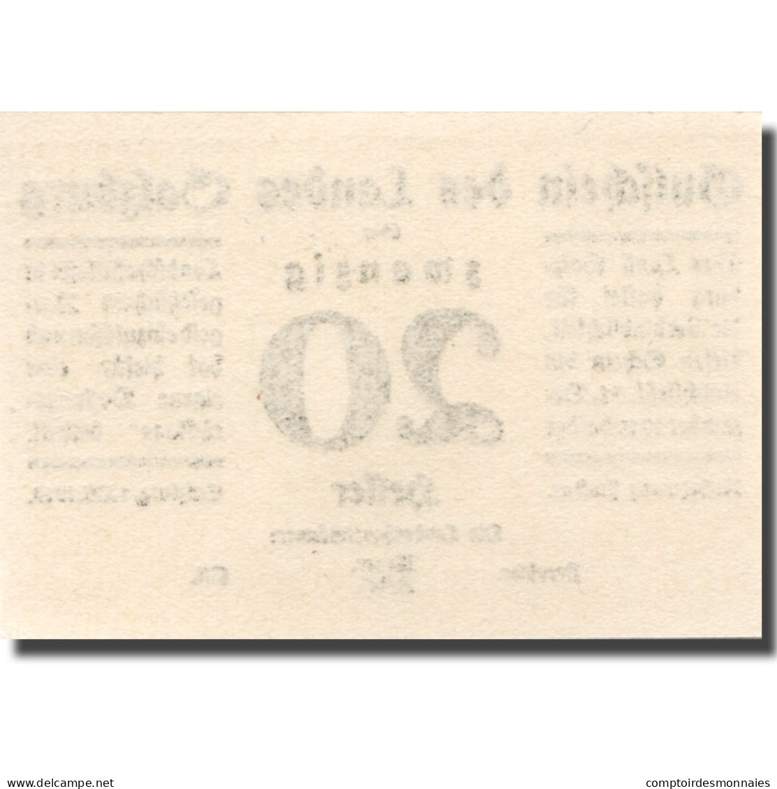 Billet, Autriche, Salzburg, 20 Heller, Valeur Faciale, 1919 SPL Mehl:FS 860I - Oostenrijk