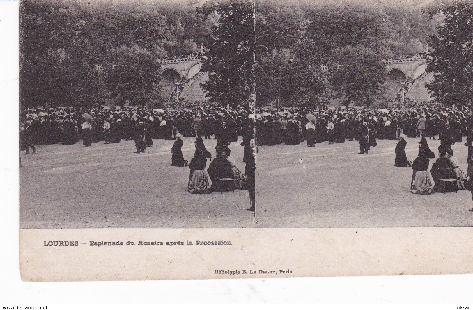 LOURDES(CARTE STEREO) - Stereoscopische Kaarten