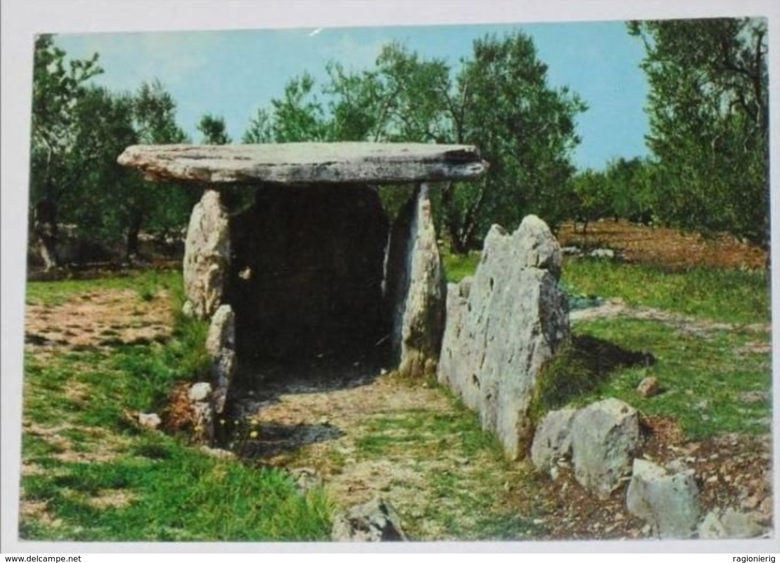 BARLETTA ANDRIA TRANI - Bisceglie - Dolmen Della Chianca - Tipico Sepolcro Dell' Età Del Bronzo -Preistoria- Archeologia - Bisceglie