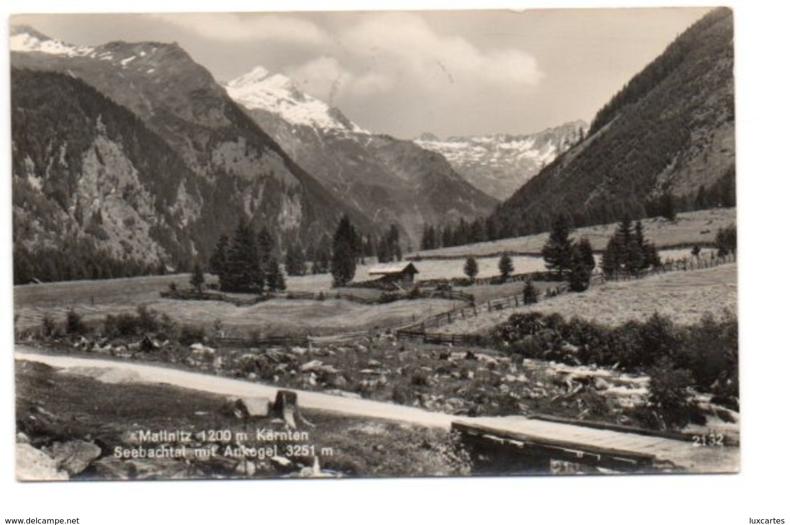 MALLNITZ. SEEBACHTAL MIT ANKOGEL - Mallnitz