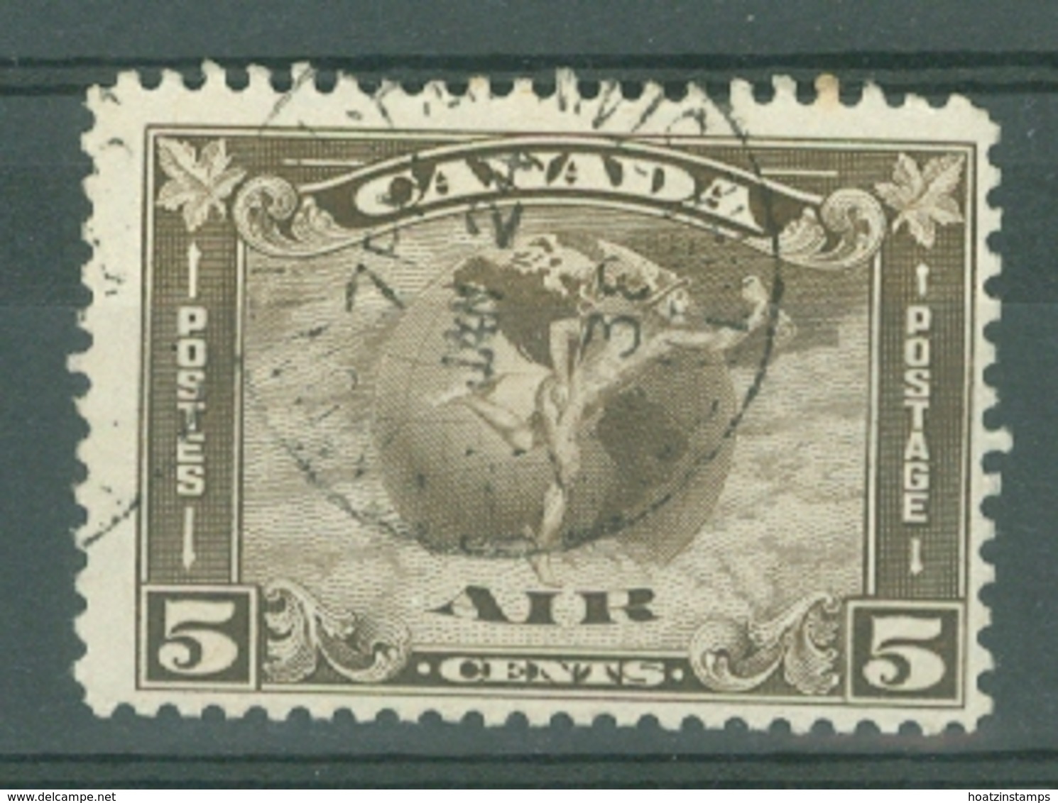 Canada: 1930   Air - Mercury    SG310    5c     Used - Used Stamps