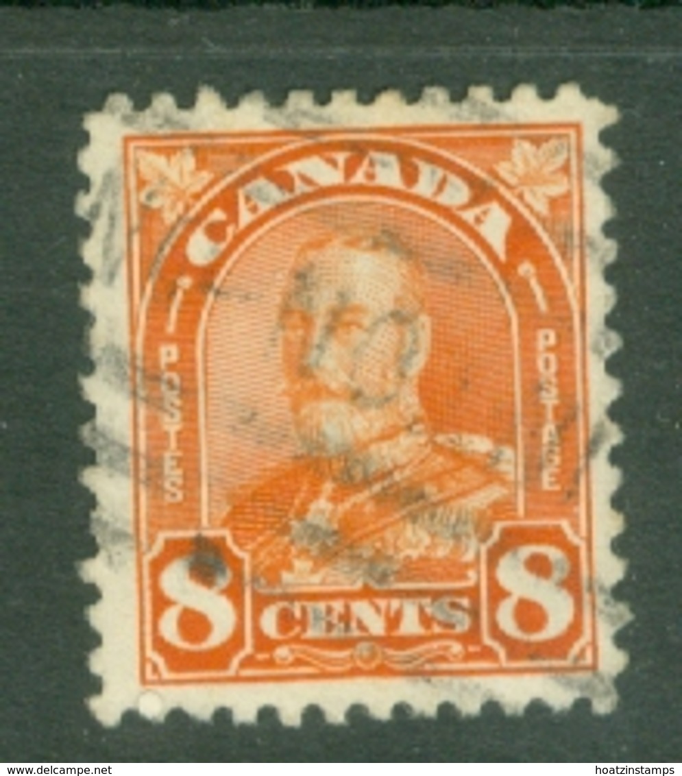 Canada: 1930/31   KGV   SG298    8c   Red-orange     Used - Used Stamps