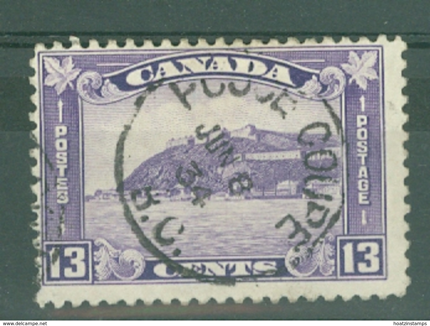 Canada: 1932/33   The Old Citadel, Quebec   SG325    13c     Used - Used Stamps