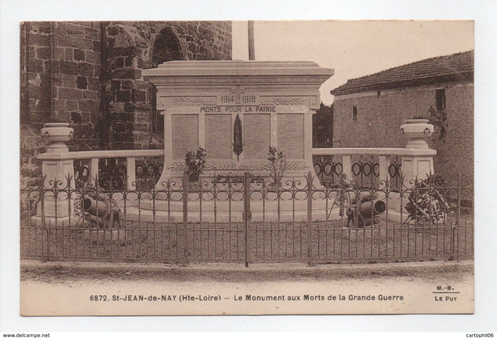 - CPA SAINT-JEAN-DE-NAY (43) - Le Monument Aux Morts De La Grande Guerre - Editions Margerit-Brémond 6872 - - Other & Unclassified