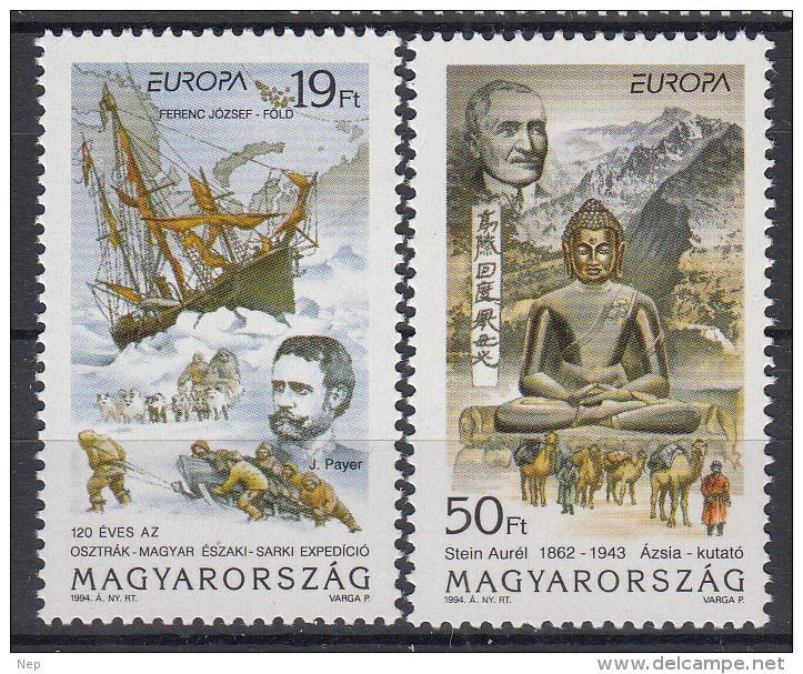 EUROPA - CEPT - Michel - 1994 - HONGARIJE - Nr 4287/88 - MNH** - 1994