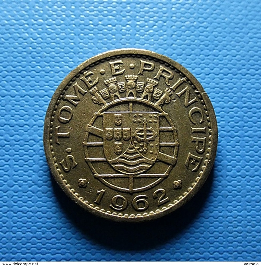 Portuguese S. Tomé E Príncipe 50 Centavos 1962 - Portugal