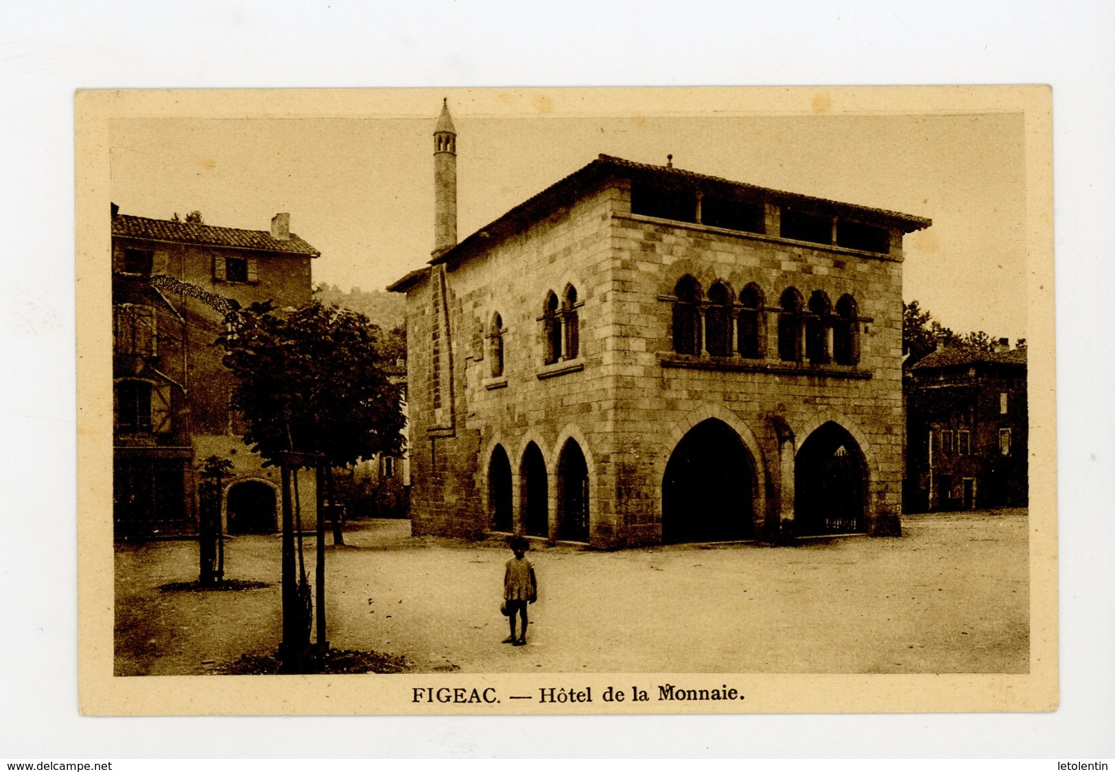 CPA: 46 - FIGEAC -  HOTEL DE LA MONNAIE - - Figeac