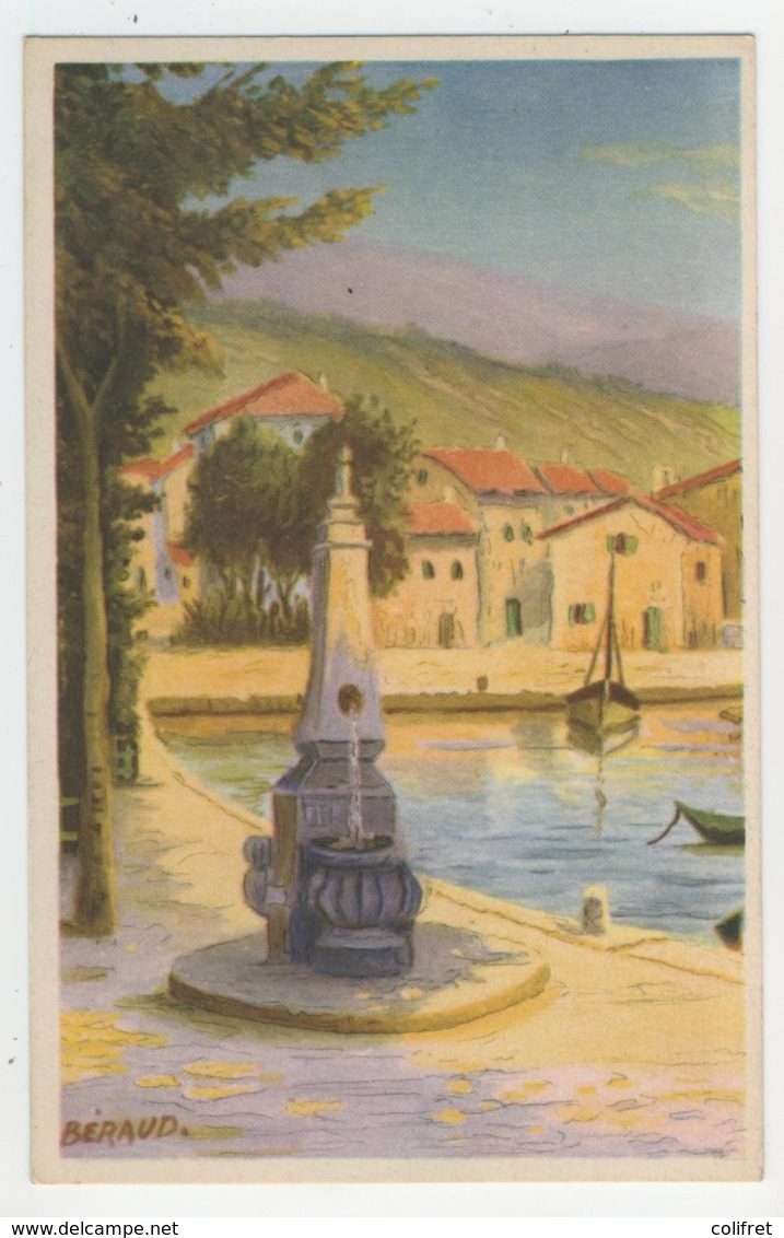 Monument Au Bord Du Port Par Béraud - Beraud