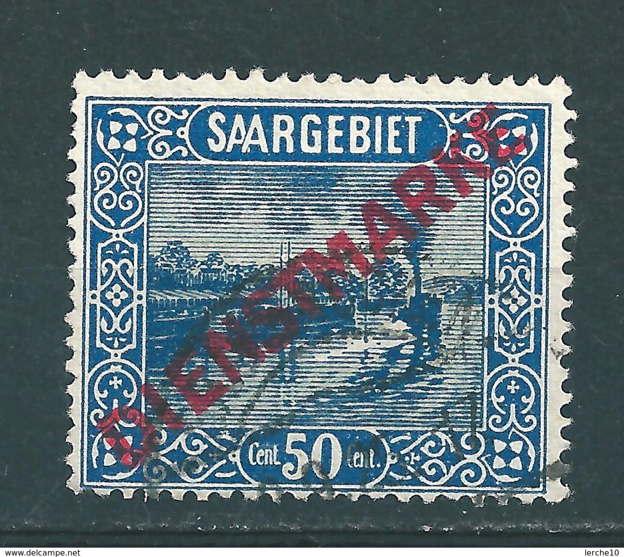 Saar MiNr. D 9 IV    (r11) - Gebraucht