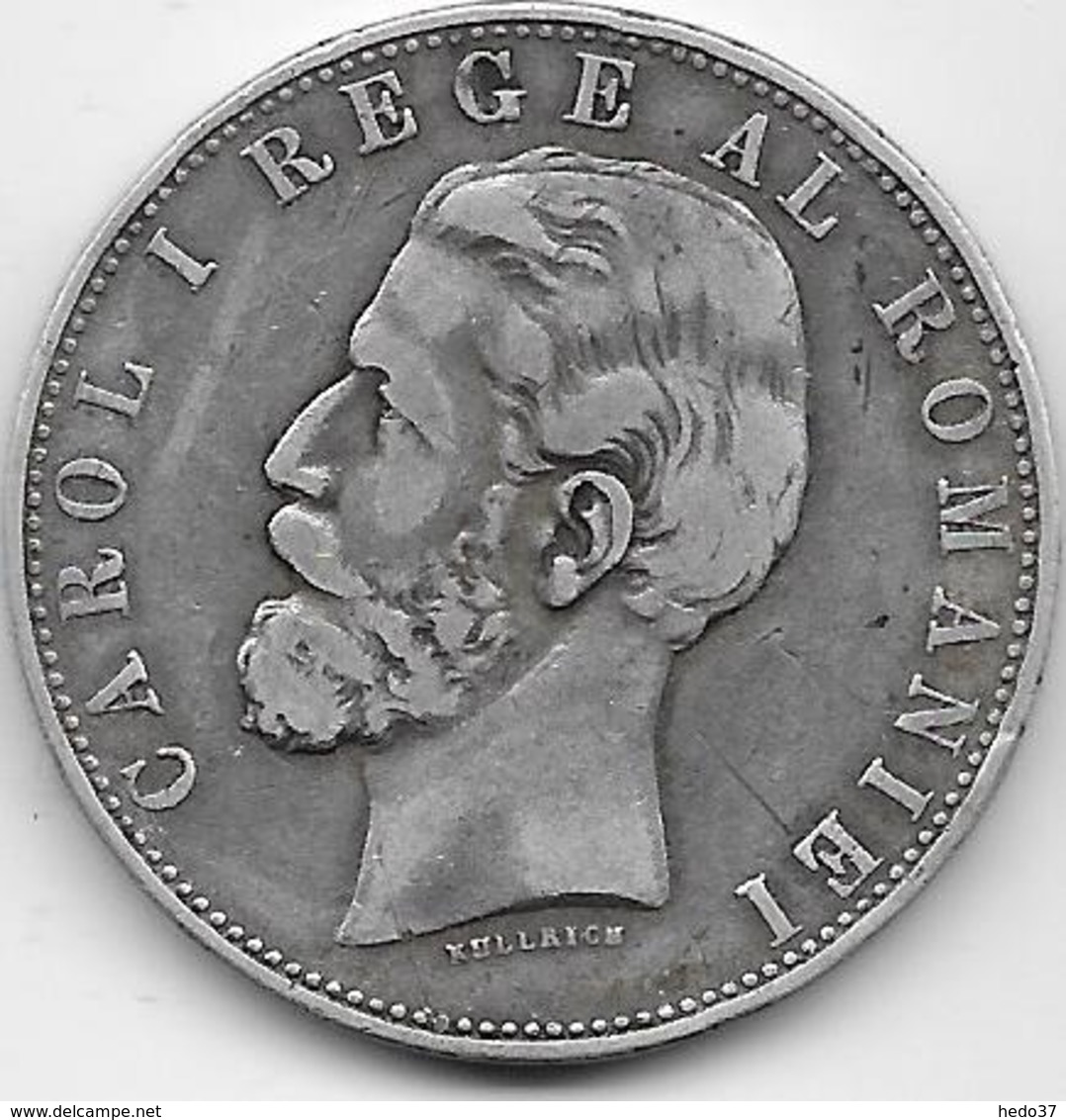 Roumanie - 5 Lei - 1881 - Argent - Rumänien