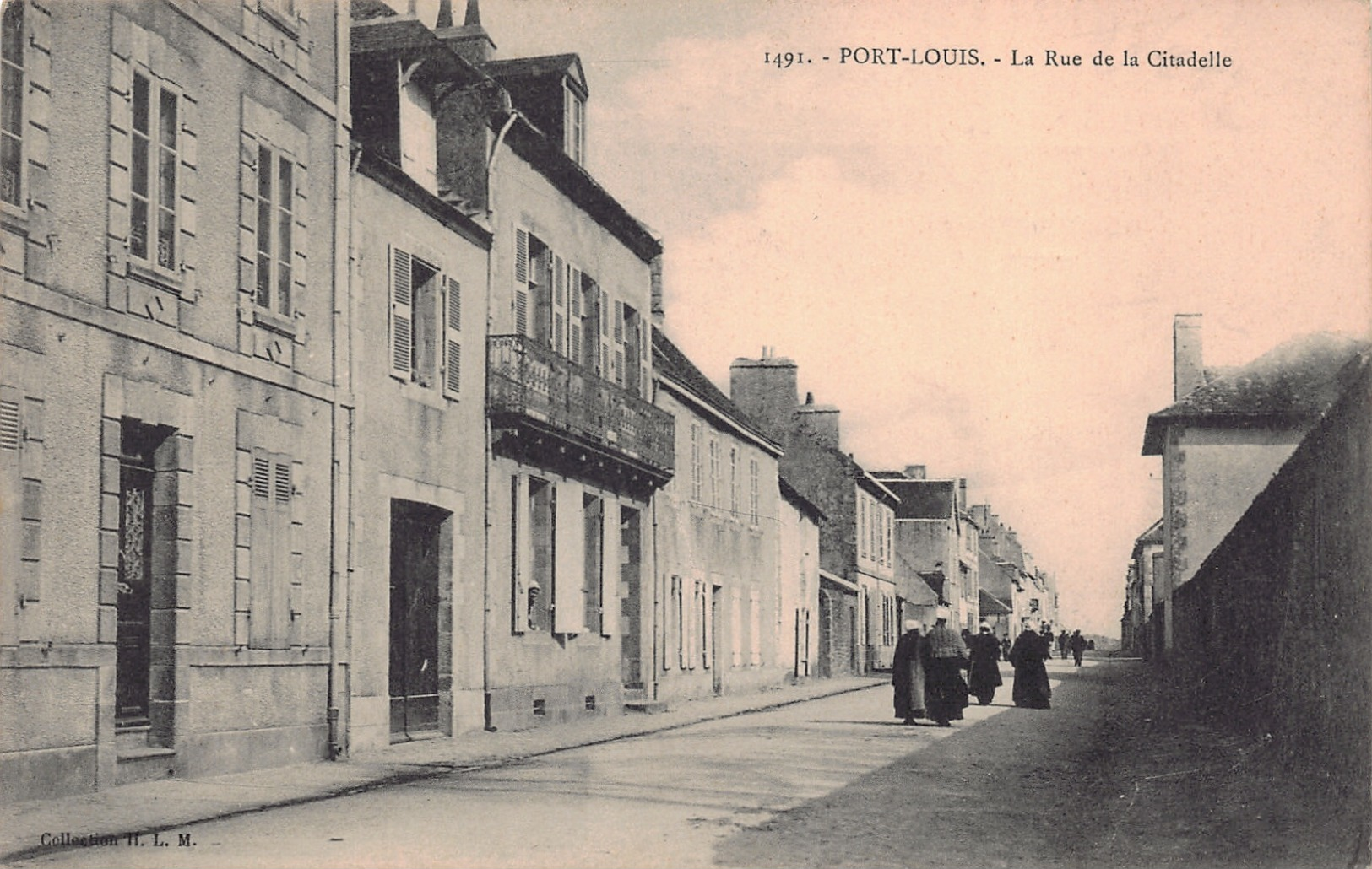 PORT LOUIS  - La Rue De La Citadelle (edts H.L.M  1491 ) - Port Louis