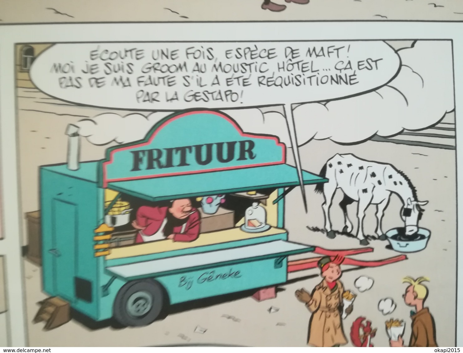 EN DIALECTE BRUXELLOIS  SPIROU UNE BANDE DESSINÉE LE KASTAR DES MAROLLES Éd. Dupuis 2e édition Année 2011 - Woordenboeken