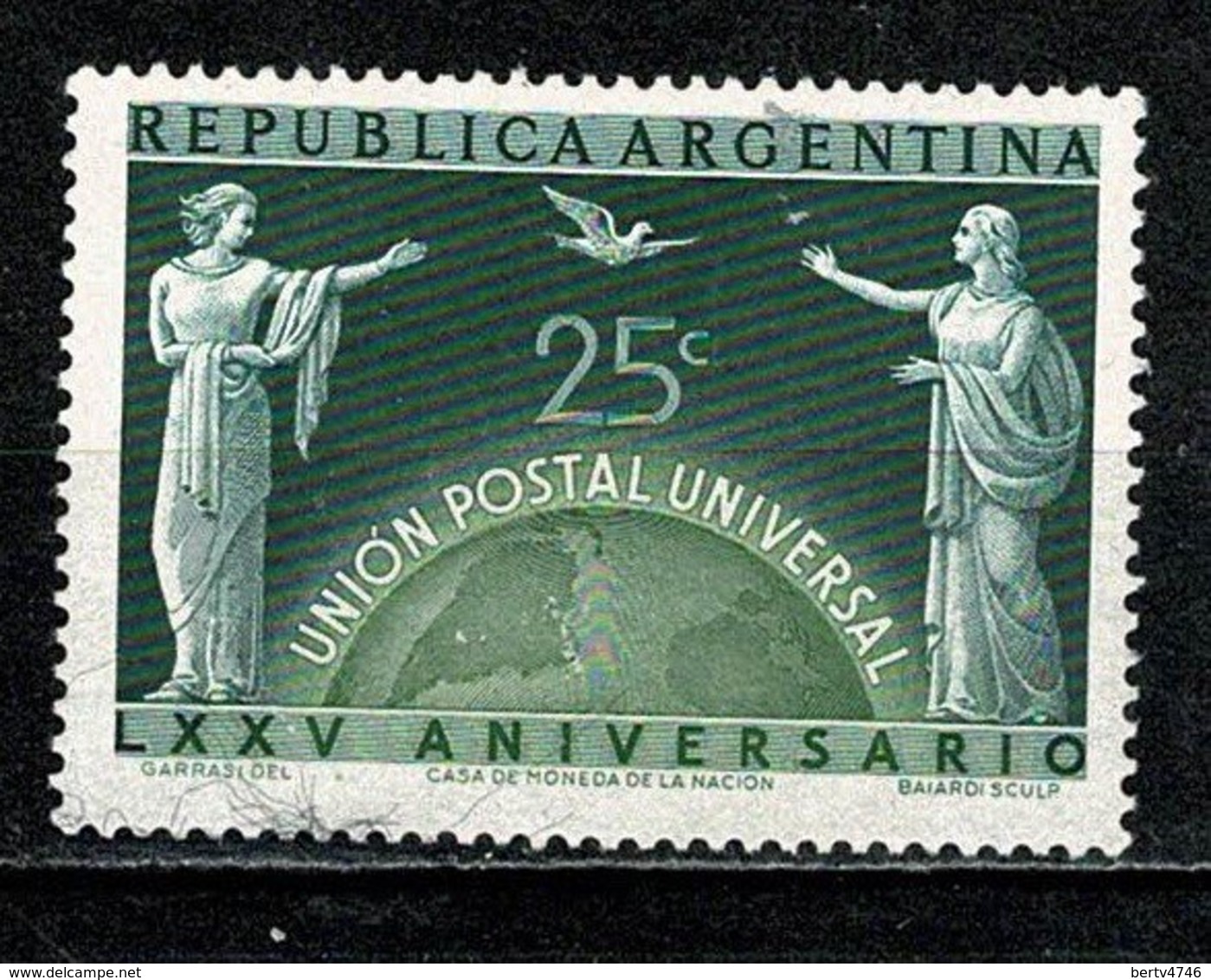 Argentina 1949  Yv 502 Neuf Sans Gomme / Nieuw Zonder Gom - Oblitérés