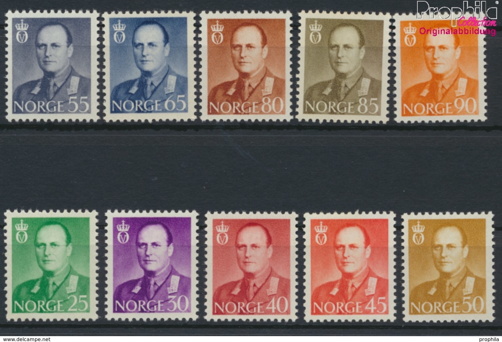 Norwegen Postfrisch König Olaf V. 1958 König Olaf V.  (9349279 - Ungebraucht