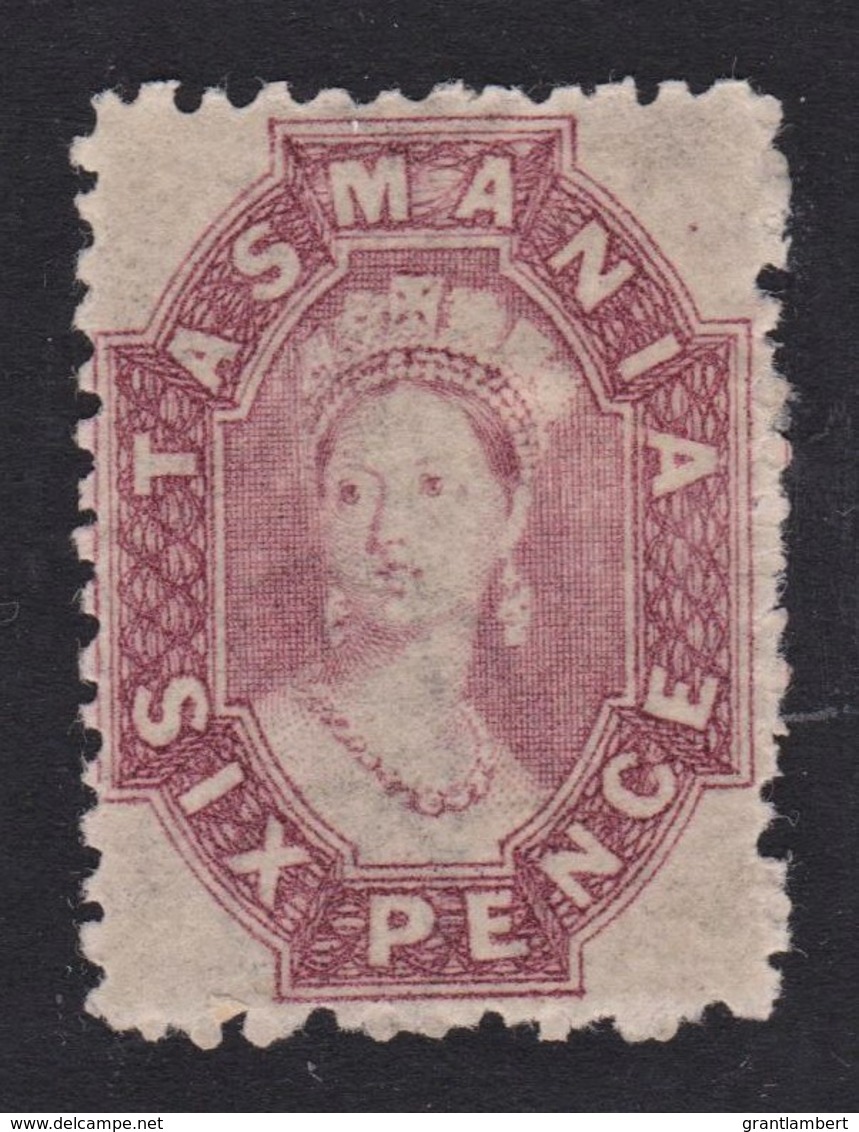 Tasmania 1871 6d Lilac MH  SG 136 - Ungebraucht