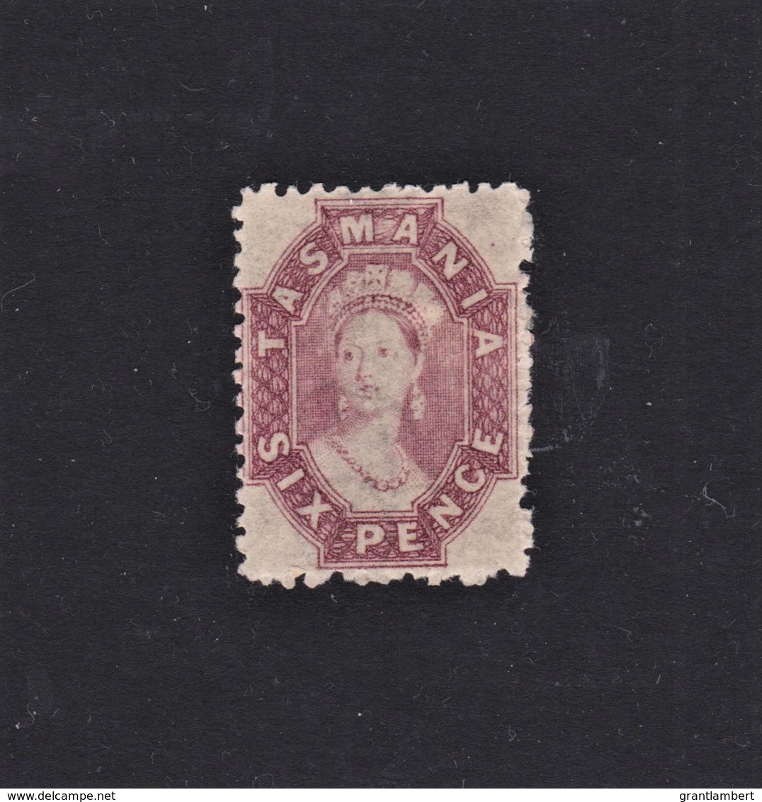 Tasmania 1871 6d Lilac MH  SG 136 - Mint Stamps