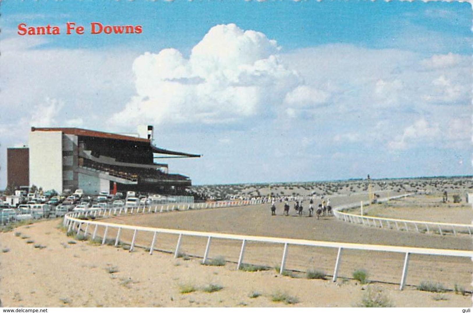 Amérique > Etats-Unis > NM - New Mexico SANTA FE DOWNS  (courses De Chevaux Horse Racing Track*PRIX FIXE - Santa Fe