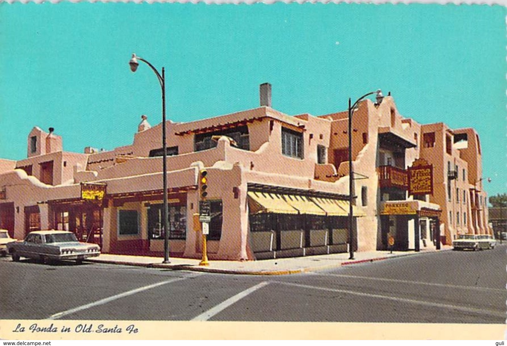 Amérique > Etats-Unis > NM - New Mexico  LA FONDA IN OLD SANTA FE Hotel  (auto Voiture)*PRIX FIXE - Santa Fe