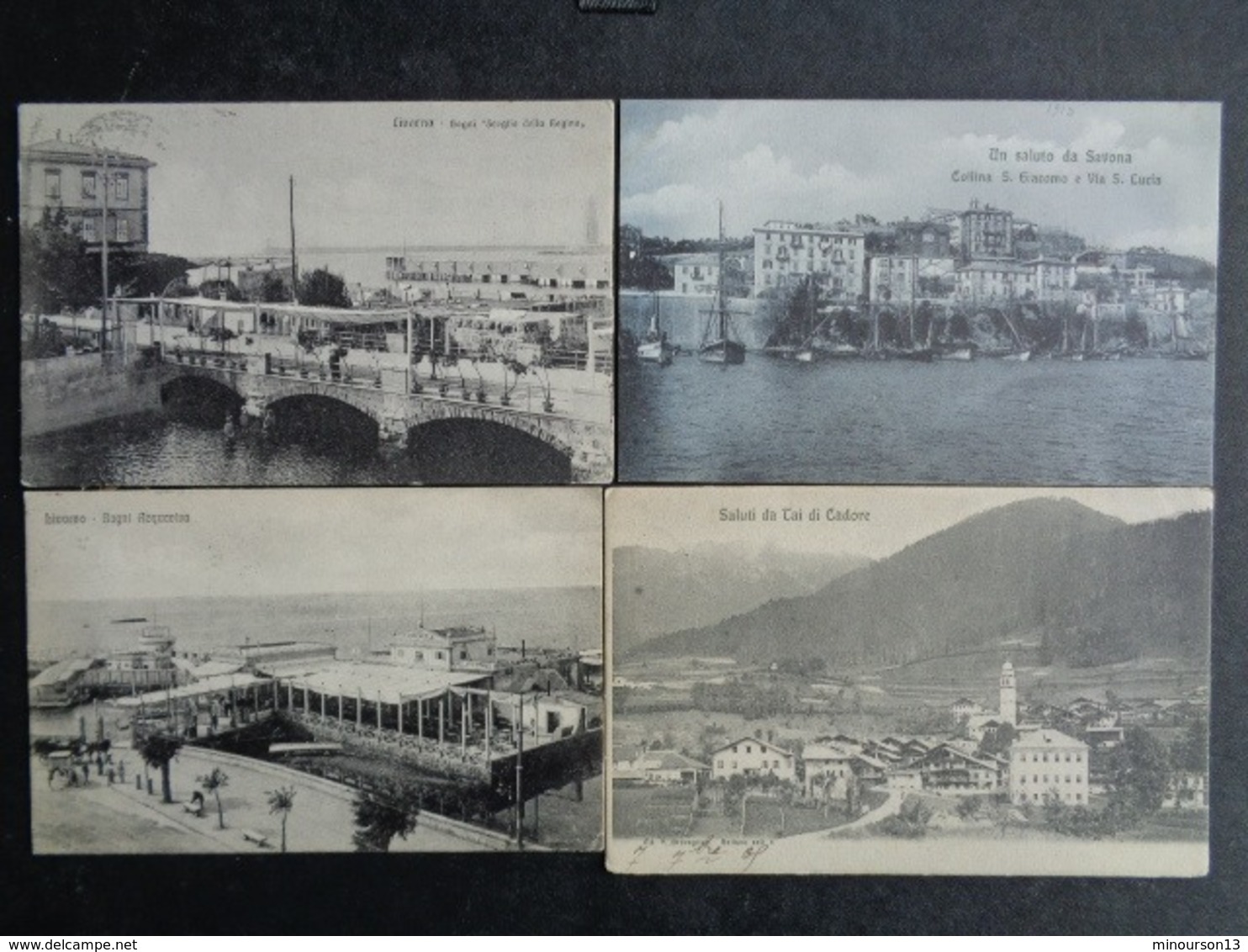 LOT 58 CARTES ANCIENNES DIFFERENTES D' ITALIE, VOIR PHOTOS - 5 - 99 Cartes
