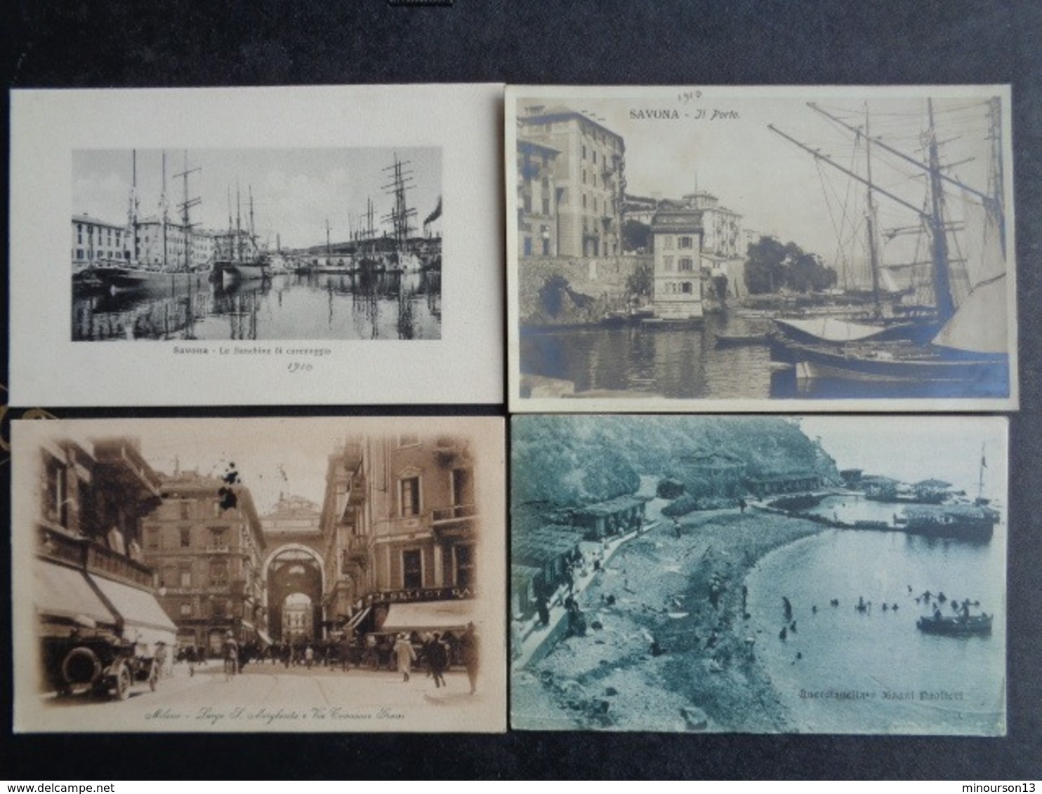 LOT 58 CARTES ANCIENNES DIFFERENTES D' ITALIE, VOIR PHOTOS - 5 - 99 Cartes