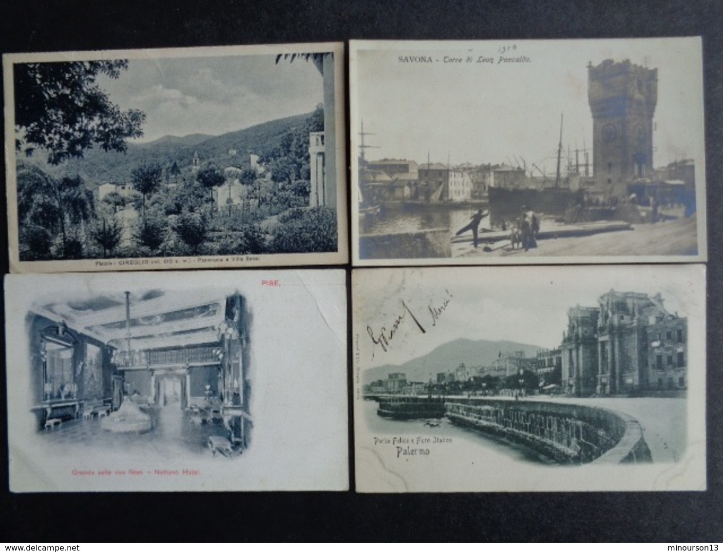 LOT 58 CARTES ANCIENNES DIFFERENTES D' ITALIE, VOIR PHOTOS