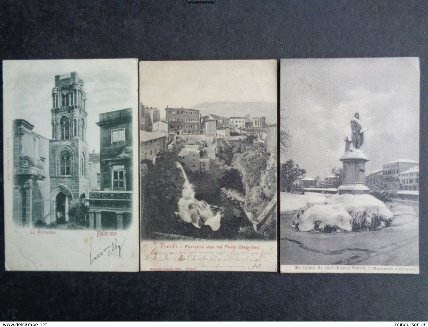 LOT 58 CARTES ANCIENNES DIFFERENTES D' ITALIE, VOIR PHOTOS