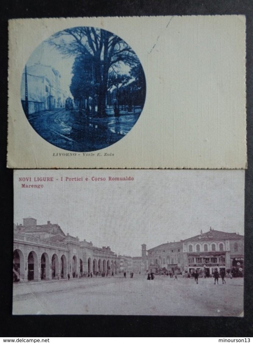 LOT 58 CARTES ANCIENNES DIFFERENTES D' ITALIE, VOIR PHOTOS