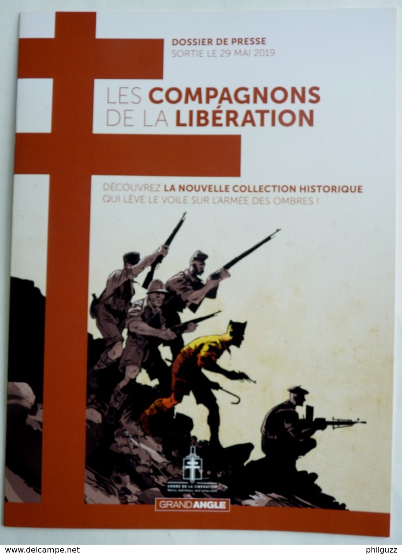 DOSSIER DE PRESSE GRAND ANGLE BLIER - TARRAL  2019 LES COMPAGNONS DE LA LIBERATION T1 & 2 - Press Books