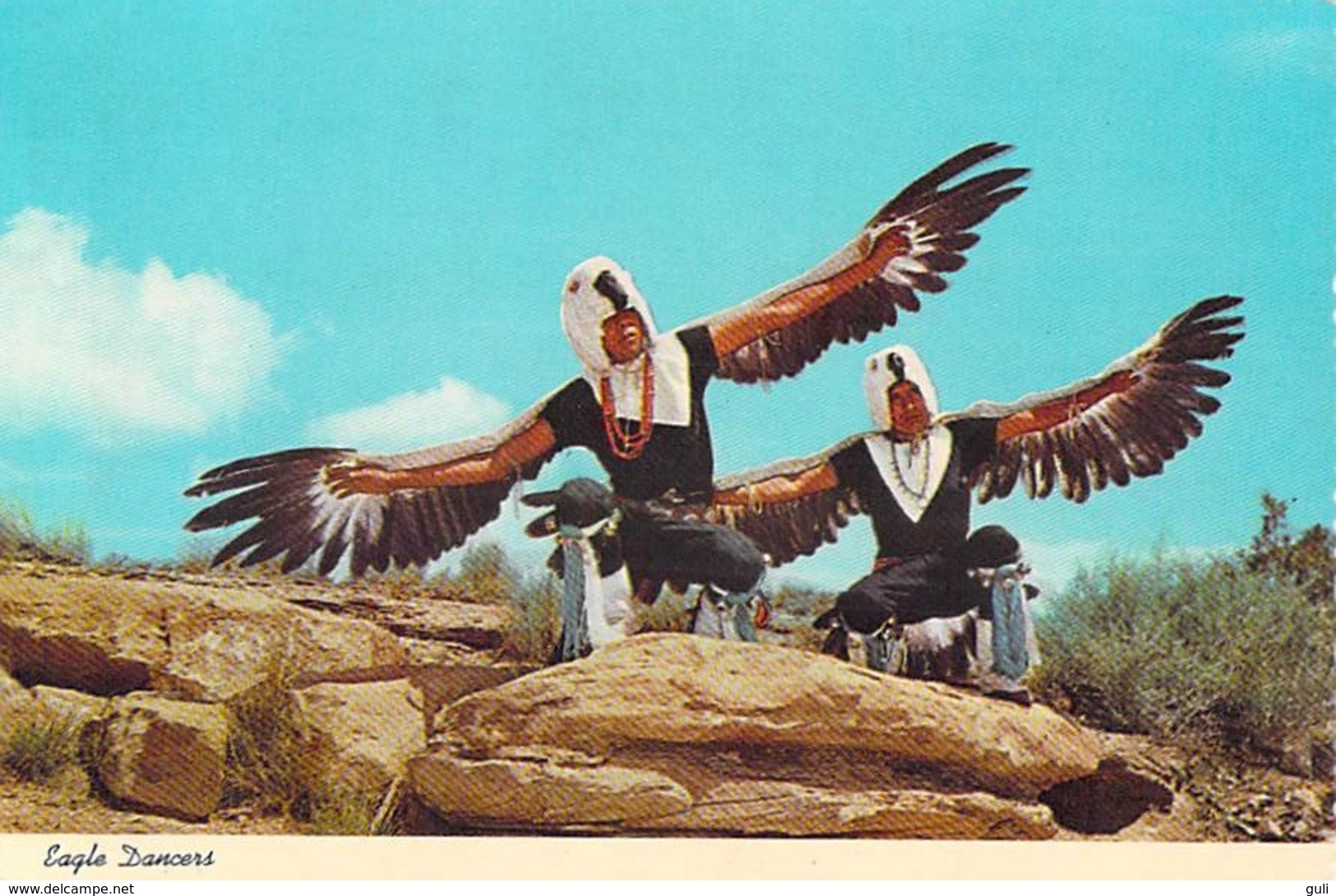 Amérique Etats-Unis > NM - New Mexico  GALLUP Eagle Dancers At Gallup Intertribal Ceremonials (dance Aigle) *PRIX FIXE - Autres & Non Classés