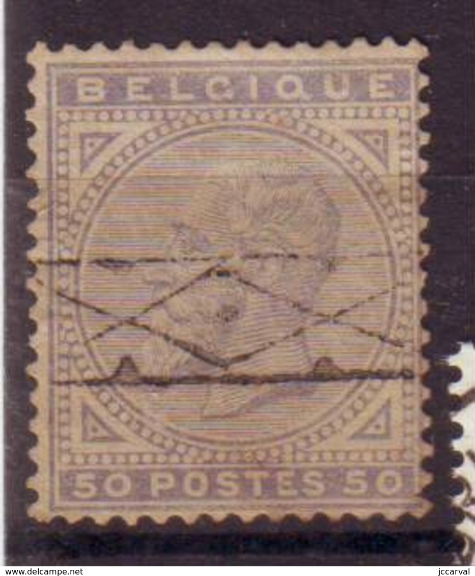 Belgique - Leopold II  - N°41 Oblitéré - 1883 Leopold II