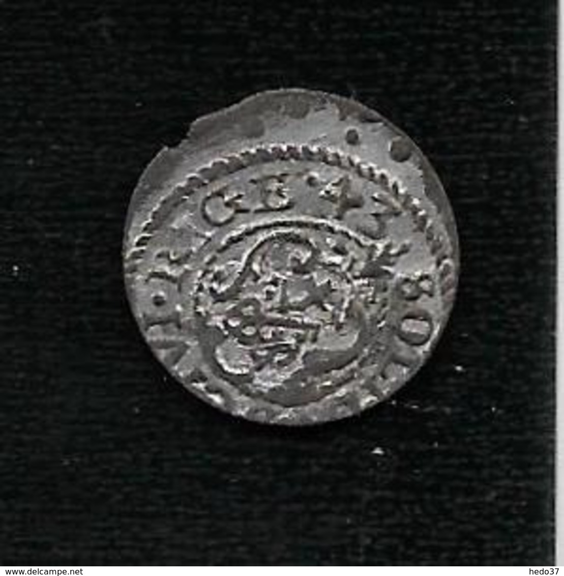 Pologne - Christina (1632-1654) Solidus - Riga - Argent - Pologne