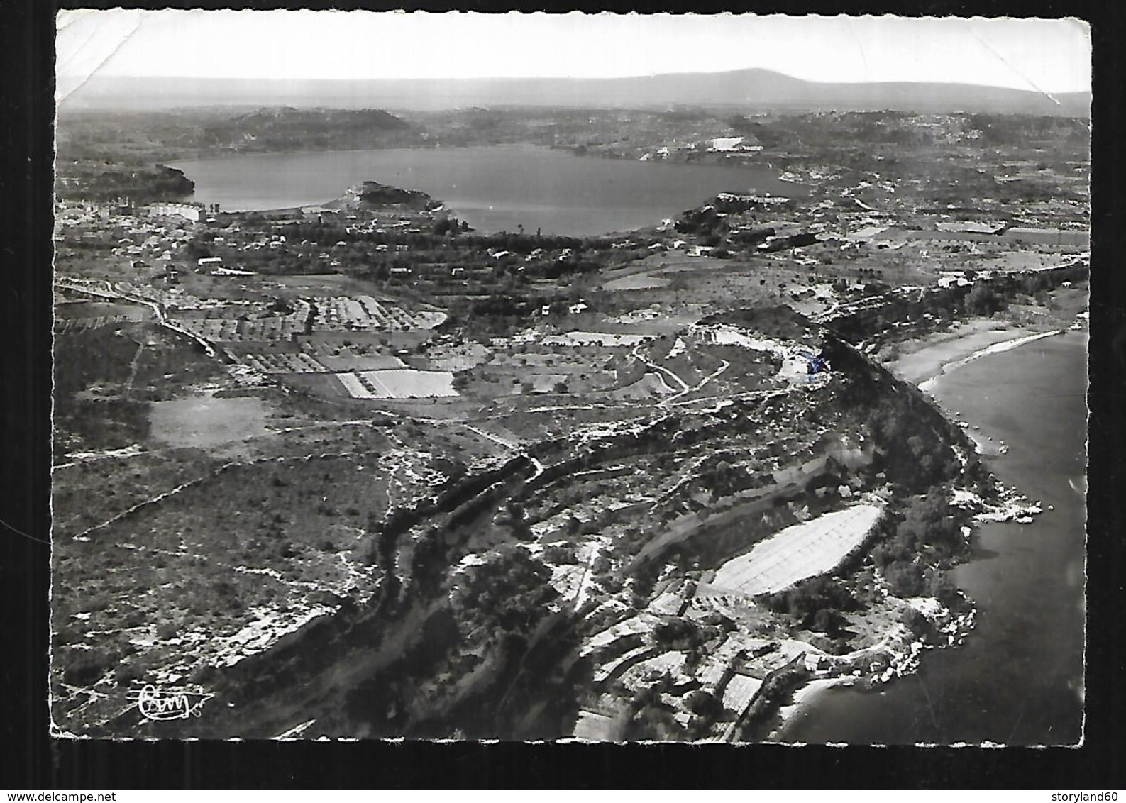 Cpsm 1320311 Istres Vue Général Aérienne L'étang Des Oliviers, Une Partie De L'étang De Berre Et Domaine De Saint Martin - Istres