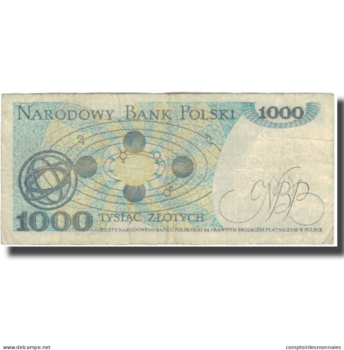 Billet, Pologne, 1000 Zlotych, 1982, 1988-12-01, KM:146a, B - Pologne