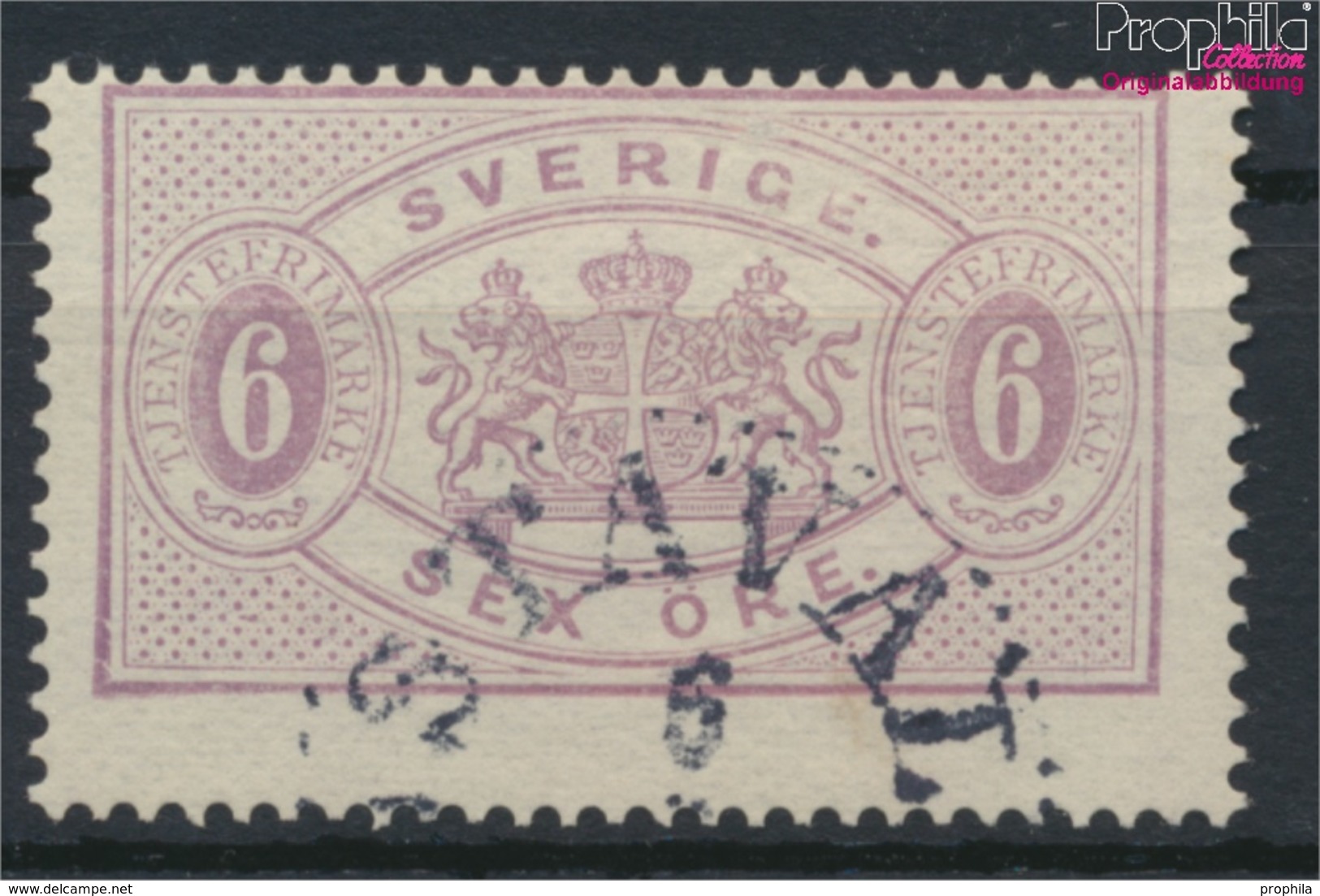 Schweden D4B Gestempelt 1874 Dienstmarke (9349266 - Gebraucht