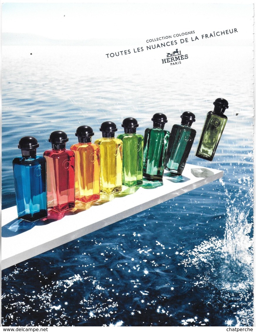 PARFUM PUBLICITÉ JOURNAL AVEC ÉCHANTILLON POUR COLLECTIONNEUR - Werbung (Zeitschriften)