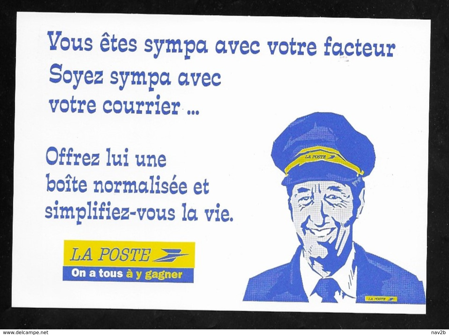 Entier Carte Postale Briat Fac Similé TSC  Pour La Poste . Boite Aux Lettres Normalisée . - Postales Tipos Y (antes De 1995)