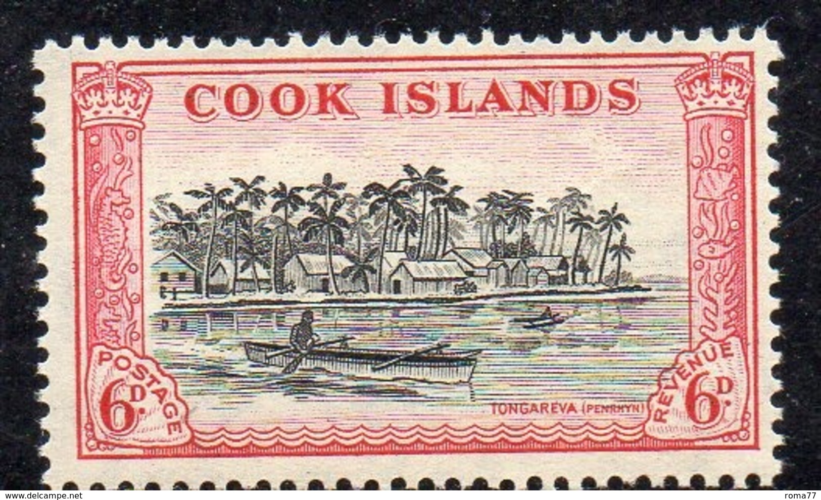 APR2237 - COOK 1949 , Ordinaria Yvert  N. 81  ***  MNH (2380A) - Cook