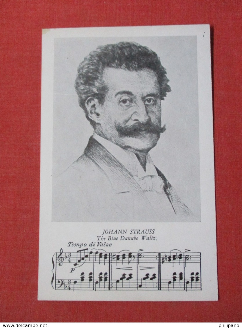 Johann Strauss   The Blue Danube Waltz  >ref 3672 - Musique Et Musiciens