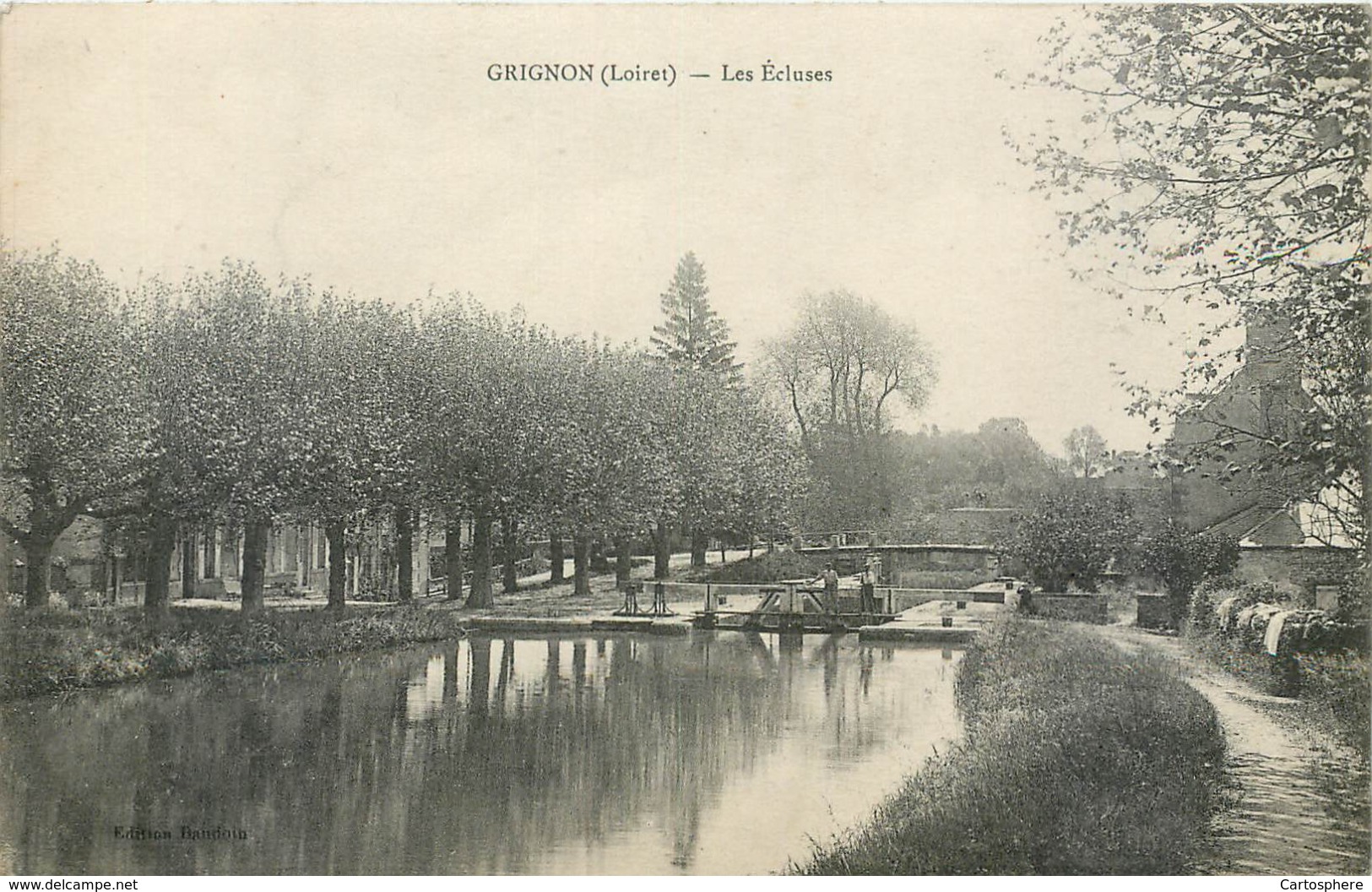 CPA 45 Loiret Grignon Les Ecluses Eclusier - Autres & Non Classés